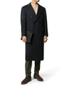 KITON DOUBLE BREASTED CASHMERE COAT