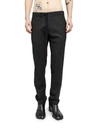 Maison Margiela Four Stitch Detail Tailored Trousers In Black