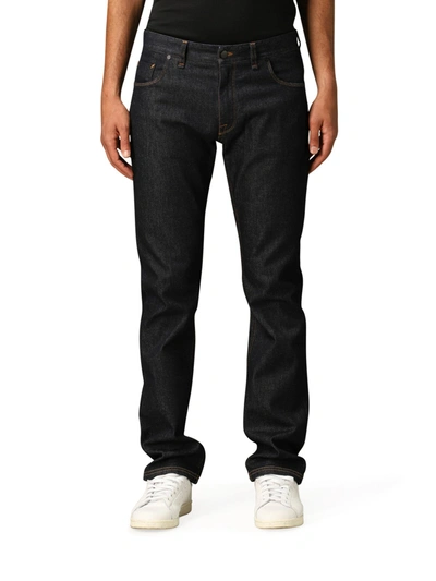 Fendi Jeans With Pocket Ff In Blue