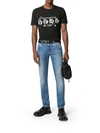 DOLCE & GABBANA SLIM JEANS WITH WASHED EFFECT
