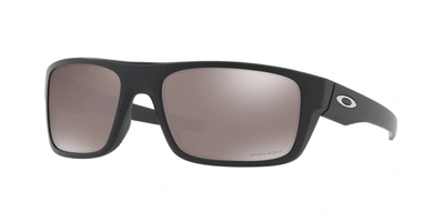 Oakley Oo9367-0860 Drop Point Prizm Matte Black Polarized Wrap Sunglasses