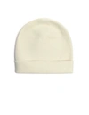 Y's Oversize Cream Beanie In White