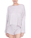Honeydew French Terry Loungewear Sweatshirt Separate In Stardustst