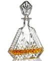 GODINGER DUBLIN TRIANGULAR CRYSTAL DECANTER