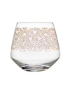 GODINGER CESKA ALLEGRA GOLD TUMBLERS - SET OF 4