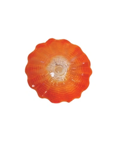 Dale Tiffany Titan Wall Decor In Orange