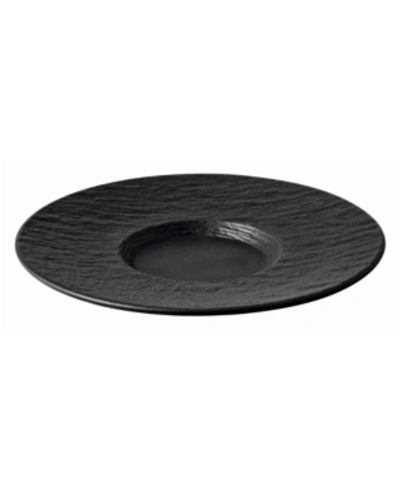 Villeroy & Boch Manufacture Rock Black Tea/coffee Cup Saucer