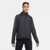 Nike Women's Shield Running Jacket In Black