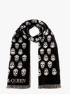 Alexander Mcqueen Scarf In Black