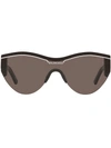 Balenciaga Ski Cat-eye 0004s Acetate Sunglasses In Black