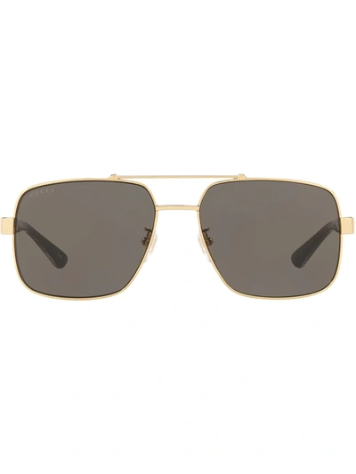 GUCCI WEB-ARMS SUNGLASSES