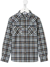 DOLCE & GABBANA CHECK-PRINT LONG-SLEEVE SHIRT