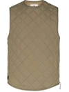 SNOW PEAK QUILTED PADDED GILET