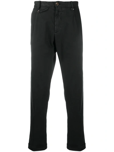 Myths Straight-leg Trousers In Black