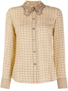 CHLOÉ WESTERN-INSPIRED CHECK-PATTERN SHIRT