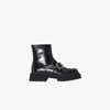 GUCCI BLACK TIGER HEAD BUCKLE BOOTS,627291DS80015378203