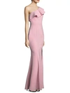 LIKELY KANE RUFFLE ONE-SHOULDER GOWN,0400099011123
