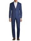 HICKEY FREEMAN CLASSIC FIT WOOL SUIT,0400098860706