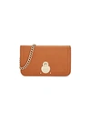 LONGCHAMP LEATHER WALLET ON CHAIN,0400010985806