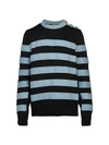 BALMAIN STRIPED SWEATER,0400012696929