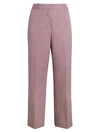THEORY HIGH-RISE STRAIGHT-LEG trousers,0400012738472