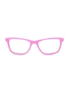 STELLA MCCARTNEY GIRL'S 50MM SQUARE OPTICAL GLASSES,0400012714419