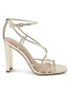 Bcbgeneration Wanni Leather Block Heel Sandal