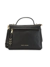 MARC JACOBS THE TWO FOLD LEATHER SATCHEL,0400012596390