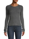 ALEXANDER WANG T RAGLAN-SLEEVE MERINO WOOL SWEATER,0400011745970