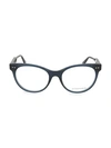 BOTTEGA VENETA 52MM CAT EYE OPTICAL GLASSES,0400012677962