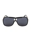 TOM FORD 62MM INJECTED SHIELD SUNGLASSES,0400012796256