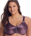 Bali Minimizer Satin Tracings Comfort Strap Underwire Bra 3562 In White