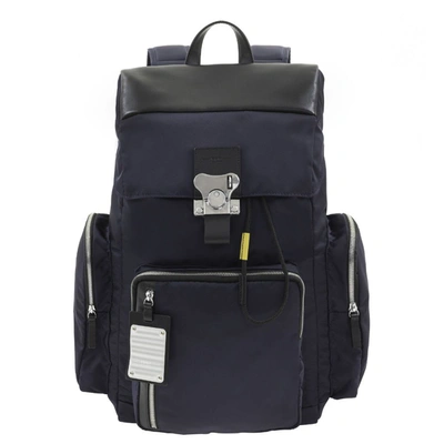 Fpm Nylon Bank On The Road-butterfly Pc Backpack L In Black