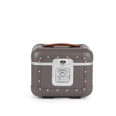 Fpm Aluminium Bank-vanity Case In Steel - Grey