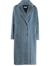 INÈS & MARÉCHAL WOOL DOUBLE-BREASTED COAT