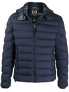 COLMAR QUILTED HOODED JACKET