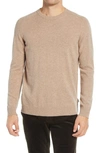Nn07 Edward 6333 Lambswool Crewneck Sweater In Desert