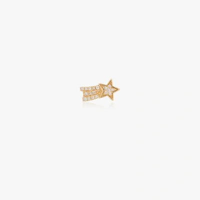 Loquet 18k Yellow Gold Shooting Star Diamond Charm