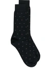 Ferragamo Gancini Socks In Blue