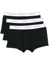 DSQUARED2 LOGO EMBROIDERED STRIPE DETAIL BOXERS