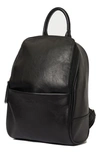 URBAN ORIGINALS VEGAN LEATHER ZIGGY BACKPACK,66-0101