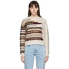 Rag & Bone Annalise Crewneck Wool Blend Sweater In 112 Ivorymu