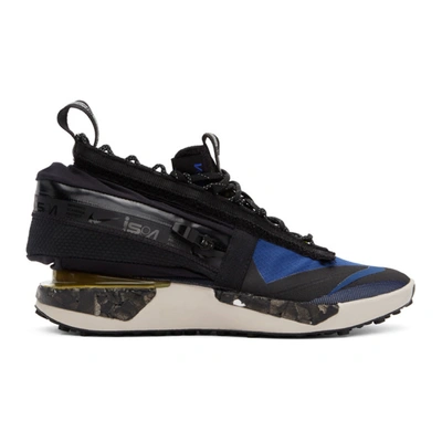 Nike Coastal Blue And Black Volt Drifter Gator Ispa Sneakers