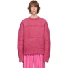 JACQUEMUS PINK 'LA MAILLE ALBI' SWEATER