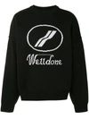 WE11 DONE LOGO INTARSIA JUMPER