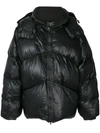 Mastermind Japan Mastermind World Black Rocky Mountain Featherbed Edition Down Ns Parka In Black