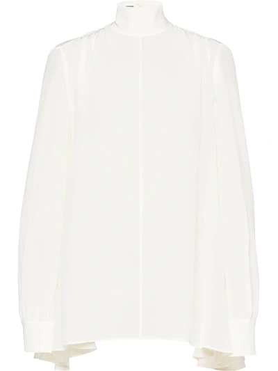 Prada 高领罩衫 In White