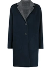 TOMMY HILFIGER WOOL-BLEND REVERSIBLE COAT