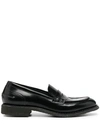 DEL CARLO LEATHER LOAFERS