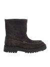 Kenzo K-mount Low Top Ankle Boot In Grey In Grey